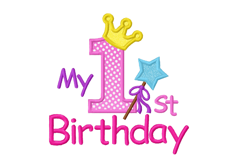1st Birthday Png