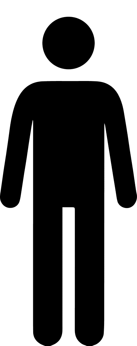 male vector icon