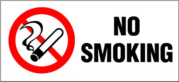 no smoking png board
