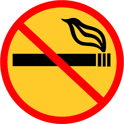 no smoking sign logo