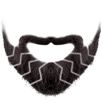 transparent beard png​ free