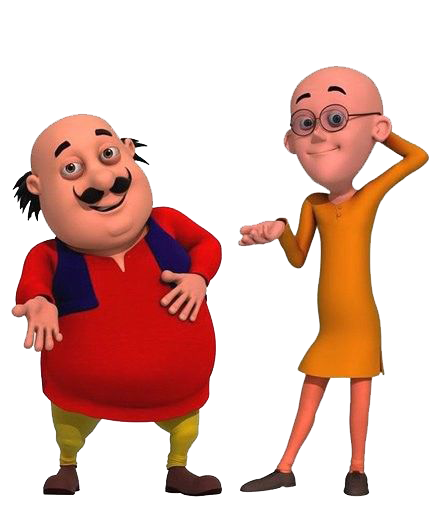 Motu Patlu Face Png