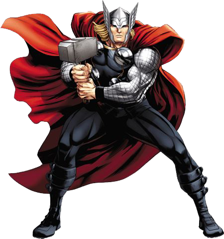 thor in action shots png